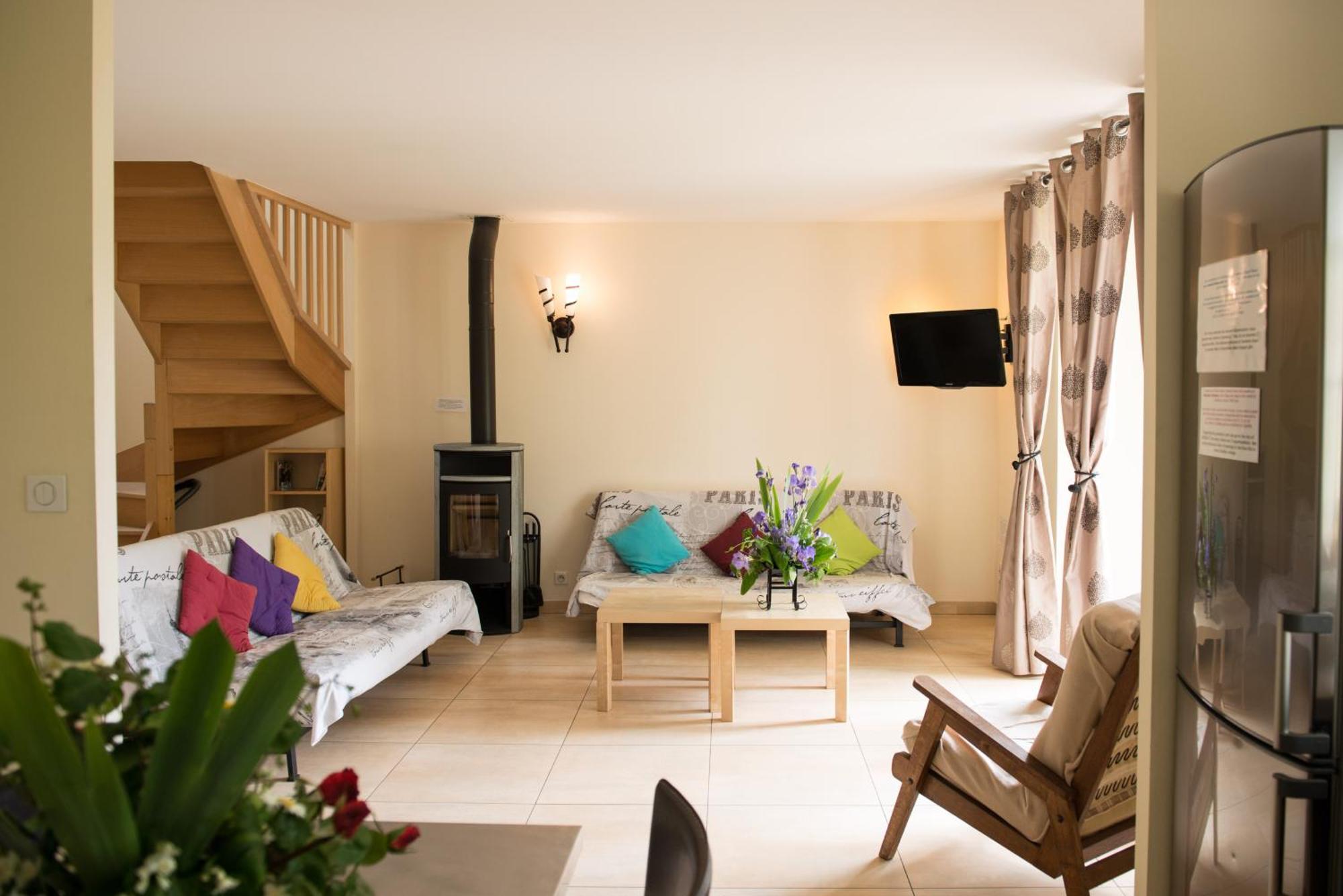 Au Bonheur Des Retrouvailles Hotel Denonville Ngoại thất bức ảnh